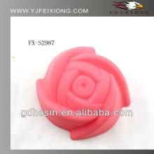 Rose flower! Cake cup silicone molds