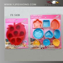 Best sell silicone cake and chocolate colorful molds