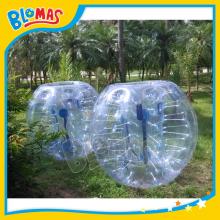 0.8mm thickness bubble zorb  ball  for foot ball  game