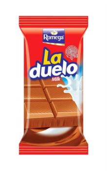 Romega LaDuelo Milk Chocolate Tablet 60gr