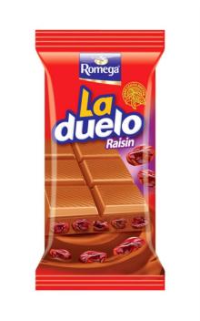 LaDuelo %20 Raisin Milk Chocolate Tablet 60gr