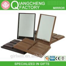 Chocolate bar cosmetic plastic folding sheet glass prices mirror