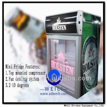 chocolate beverage mini  bar  fridge merchandiser