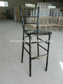 outdoor stackable solid wood coffee shop bar chiavari chair