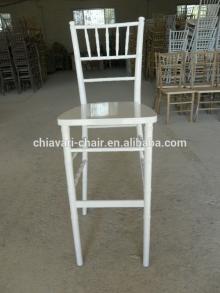outdoor stackable solid wood coffee shop chiavari bar chair