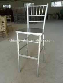 outdoor stackable solid wood coffee shop modern bar  chair 