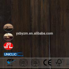 Soild dark chocolate brown bamboo flooring