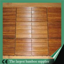 Dark Chocolate Color Outdoor Strand Woven Bamboo Decking