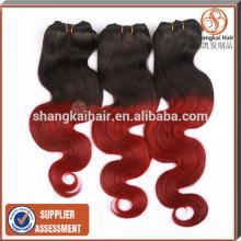 10"-38" hot selling top quality body wave chocolate hair weaving