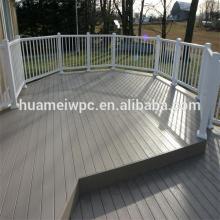 Outdoor Leisure Square WPC Decking Tiles Floor