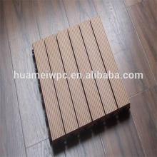 WPC Decking With Composite Material Wood Flooring