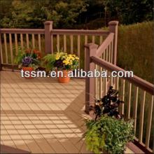 wood plastic composite decking, wpc railling