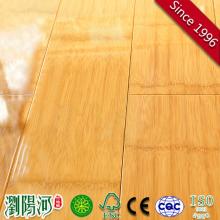 2014 New Product Click-lock High Gloss Surface Horizontal Carbonized Solid Bamboo Flooring