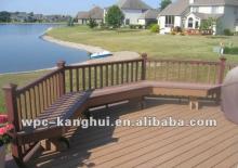 CAML 145*30mm Hollow Wood Plastic Composite Floor Decking