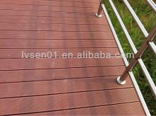 Composite outdoor decking compressed with hardwood look economical laminate flooring