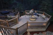Waterproof WPC floor tile price WPC outdoor decking price
