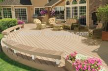 150*25mm Wood plastic swimming pool deck WPC flooring for swimming pool