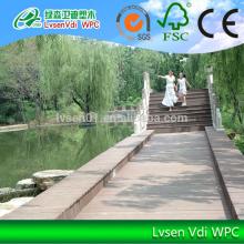 Waterproof Anti-Skidding Wood Plastic Swimming Pool Decking flooring