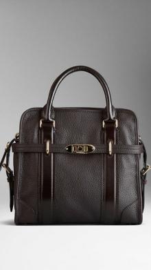 The medium high quality women/girls handbag, Elegant grainy leather tote bag