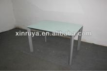 modern tempered glass dining table