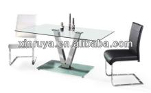new launched white glass dining sets