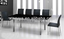 simple glass dining tables