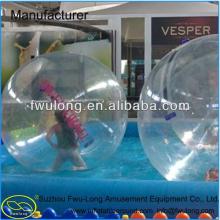 Transparent  PVC /TPU inflatable sized  soccer  human bubble  ball 