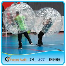 1.2/1.5m good quality PVC bubble football/soccer