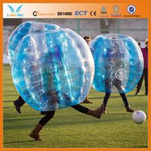 Hot promotion PVC/ TPU customized soccer bubble football