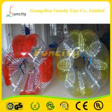 hot sale 1.0mm TPU/PVC inflatable loopy balls,loopyball/bubble soccer, inflatable bumper bubble foot