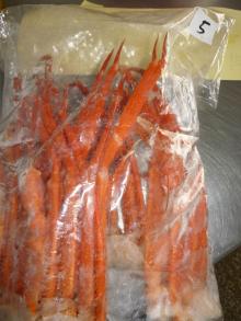FROZEN COOKED CUT CRAB
