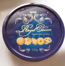 Danish Style Cookies in tins