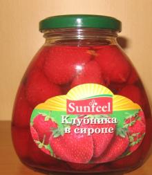 canned strawberry