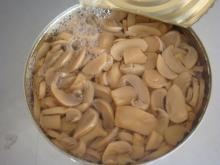 Fresh Organic Canned Cut Mushrooms Pieces