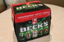 German beer Becks Beer Bottle 330ml