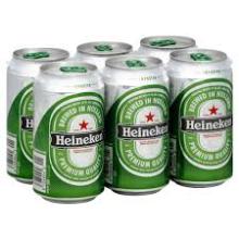 Fresh Green Bottle / Can Heinekens Beer 12