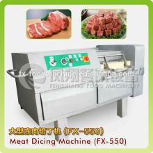 industrial frozen chicken meat cube cutter