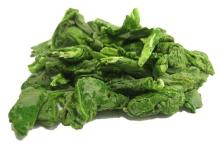 No Additive Nutritional Frozen Dried (FD) Spinach Dice for Cooking