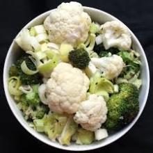 Frozen cauliflower/broccoli
