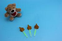 8g Thumb Lollipop with light up stick