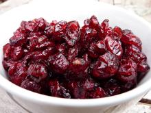 sweetened  cranberries 