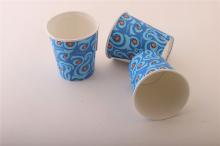 7OZ stock customized paper coffee cup