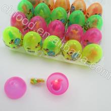 Hot Sell And Popular Light Up Egg Toy Candy