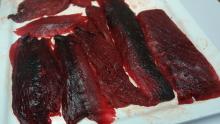 Tuna blood/black/waste meat