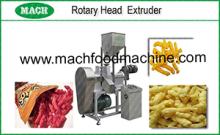 Rotary head extruder for cheetos, kurkure, cheese curls