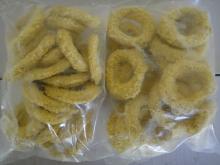 IQF breaded gigas squid ring