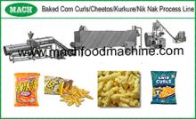 cheese curls extruder product machine