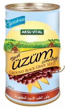 Ground BLACK GRAPE SEEDS Health Food Slimming Cereal