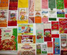 printed flexible packaging bags for foods
