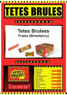 Tetes Brulees Strawberry